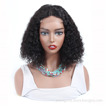 Yeswigs Virgin Brazilian Hair Bob Wig Wholesale Price, 4*4 Lace Front Remy Hair Bob Wigs For Black Women